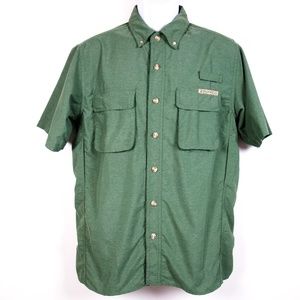ExOfficio Nylon Blend Vented Fishing Shirt Men's S